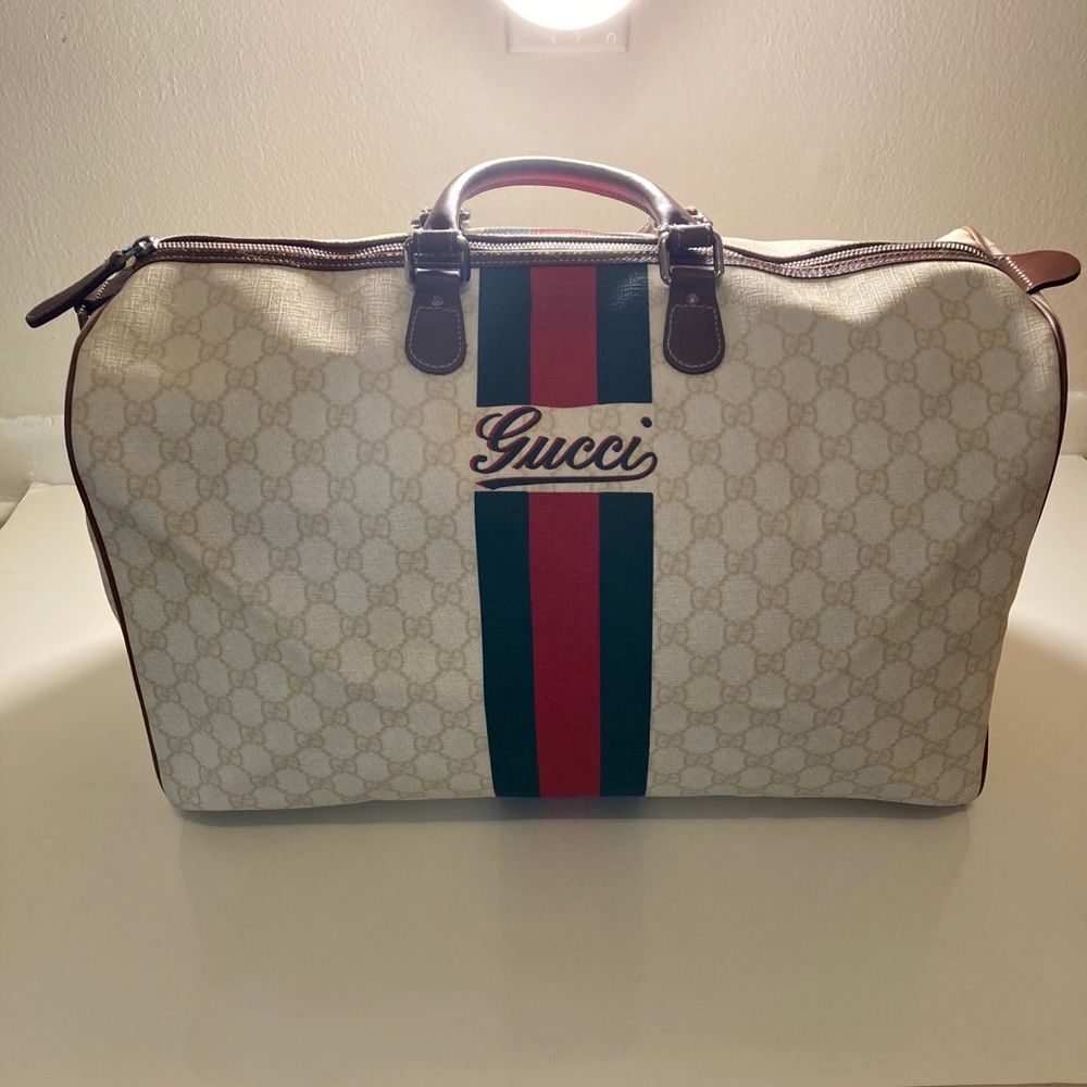 GUCCI Monogram Joy Duffle Bag NEW